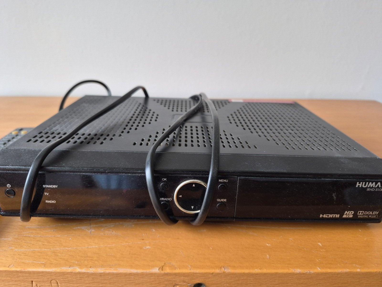 Humax IRHD-5100C HD Decoder met Afstandsbediening, Ophalen, Gebruikt, Decoder