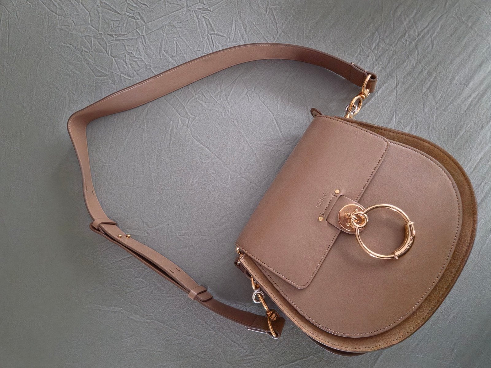 Chloe Tess schoudertas - perfecte staat, Ophalen, Nieuw, Beige, Schoudertasje