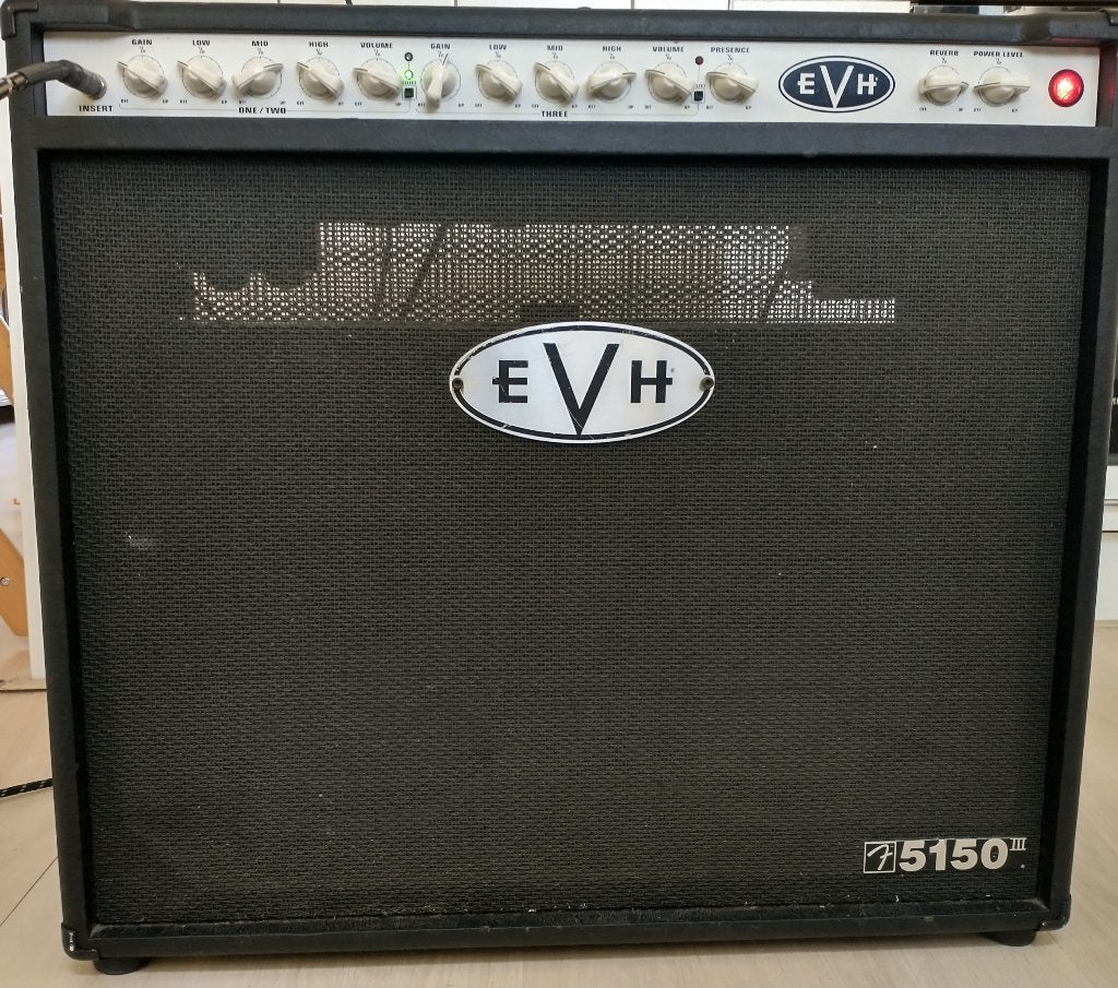 EVH 5150 III 2 x 12 Combo Black 50 Watt, Ophalen, Gebruikt, Gitaar, 50 tot 100 watt