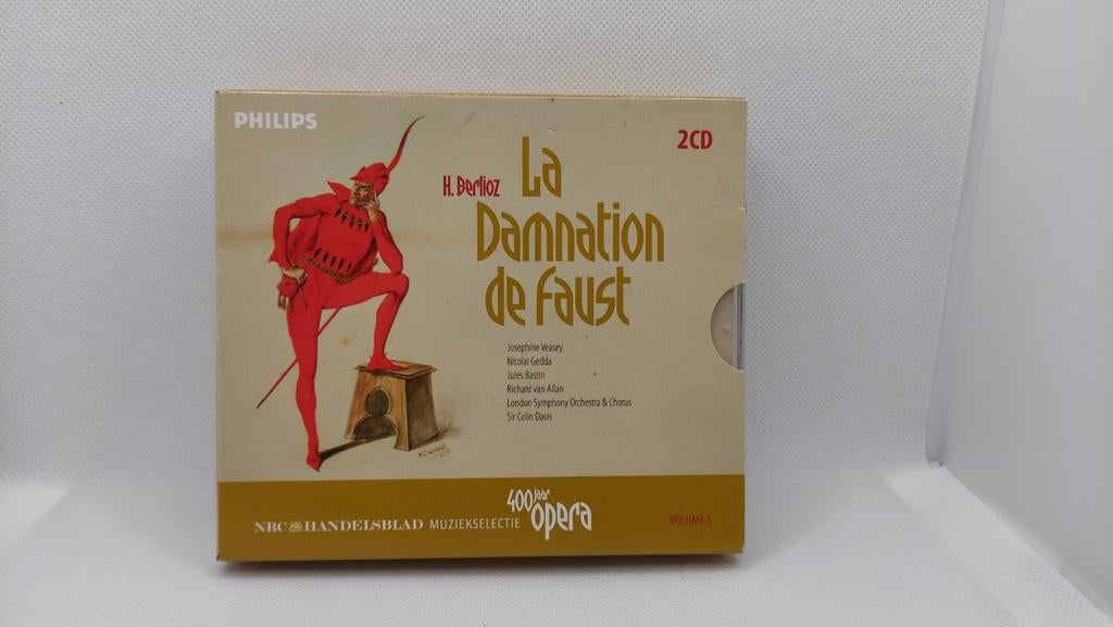La damnation de faust H. Berlioz 400 jaar opera volume 5 cd, Ophalen of Verzenden, Zo goed als nieuw