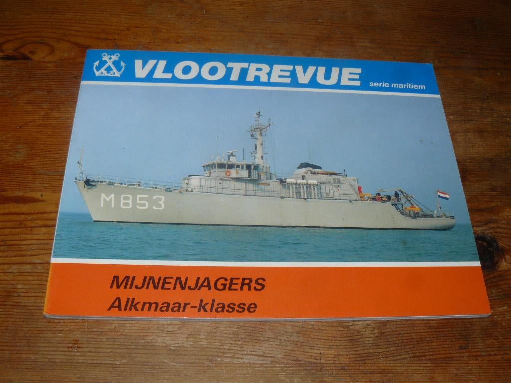 Mijnenjagers van de Alkmaar-klasse (Koninklijke Marine), Verzamelen, Ophalen of Verzenden, Zo goed als nieuw, Motorboot, Boek of Tijdschrift