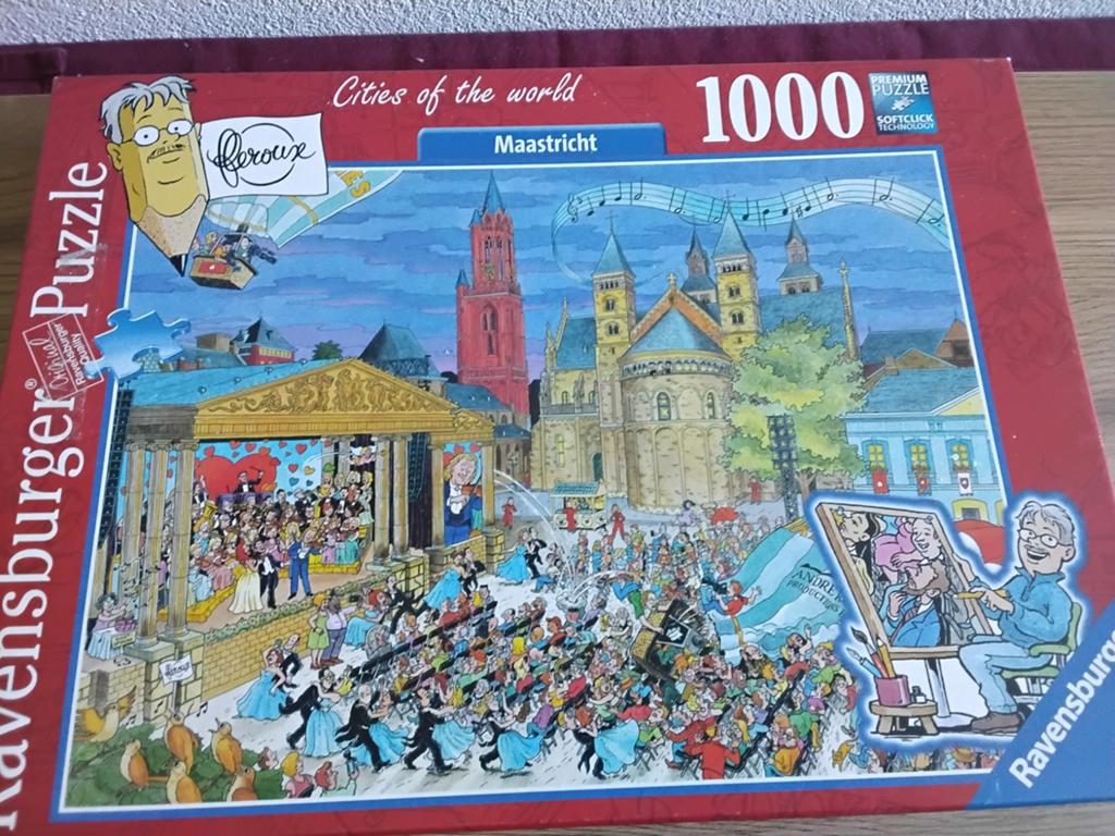 Puzzel., Ophalen, 500 t/m 1500 stukjes, Zo goed als nieuw