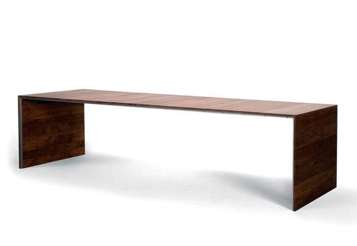 Black Kabbes design eettafel van Henk Vos voor Linteloo, 100 tot 150 cm, 200 cm of meer, Ophalen of Verzenden, Zo goed als nieuw