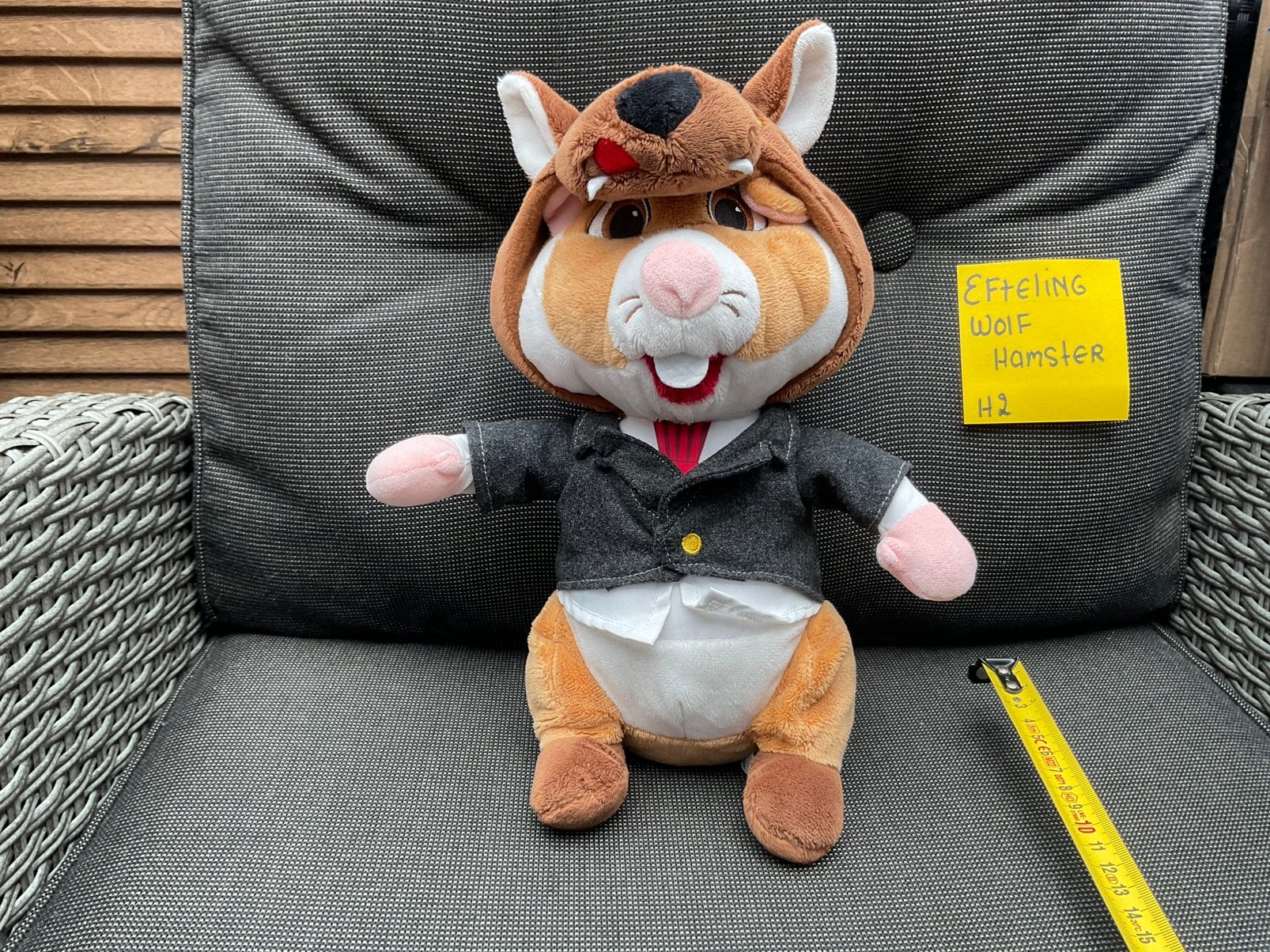 Zgan Efteling Boze Wolf hamster Albert Heijn knuffel, Albert Heijn, Ophalen