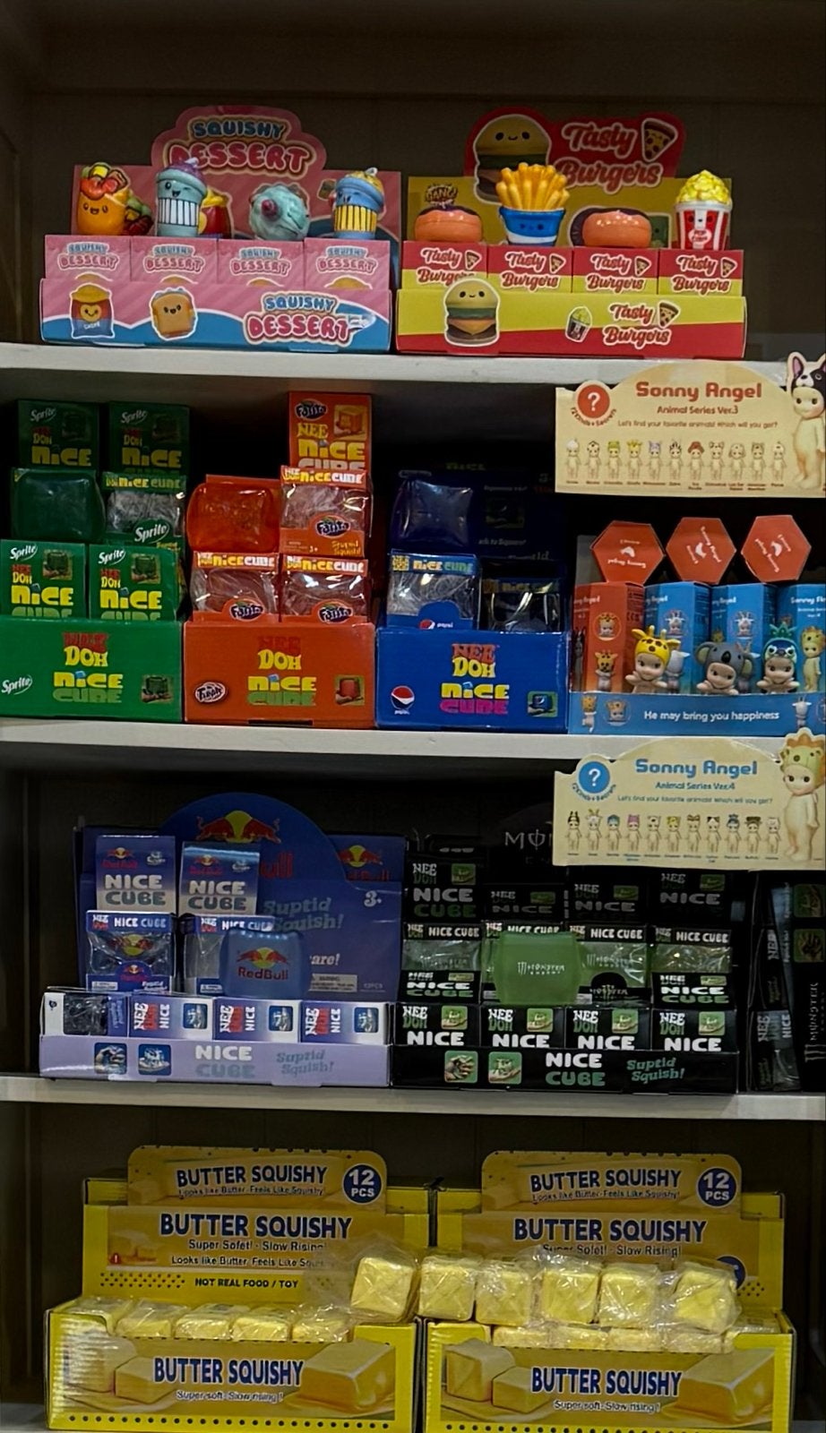 Squishies en Nice Cubes: Butter, Red Bull, Monster, frisdran, Ophalen of Verzenden, Nieuw, Jongen of Meisje