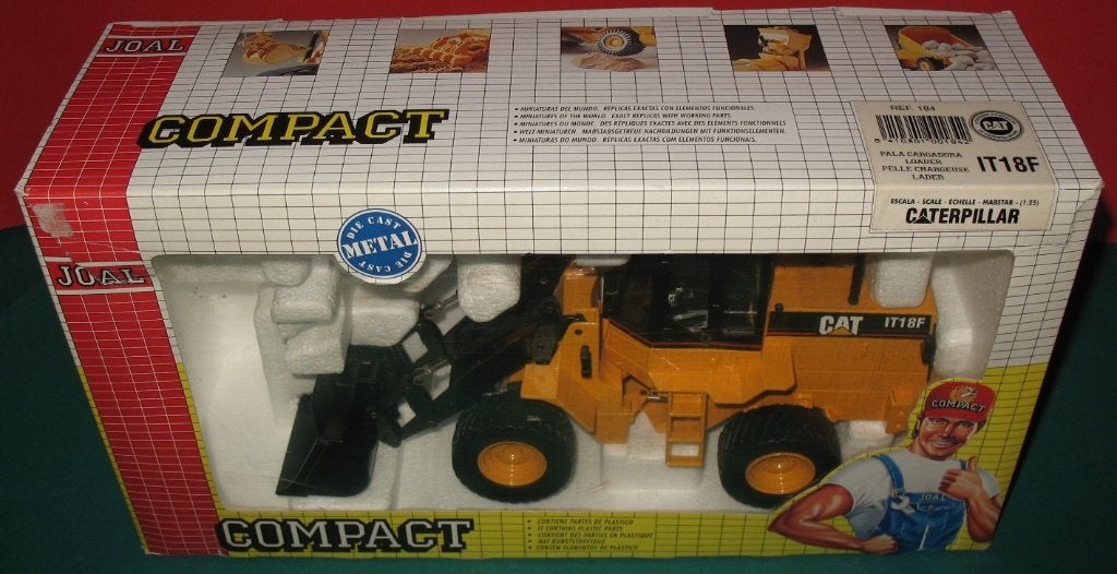 Joal Caterpillar CAT IT18F ref 184 Lader NIEUW die cast 1:25, Ophalen of Verzenden, Nieuw, Overige typen, Overige merken