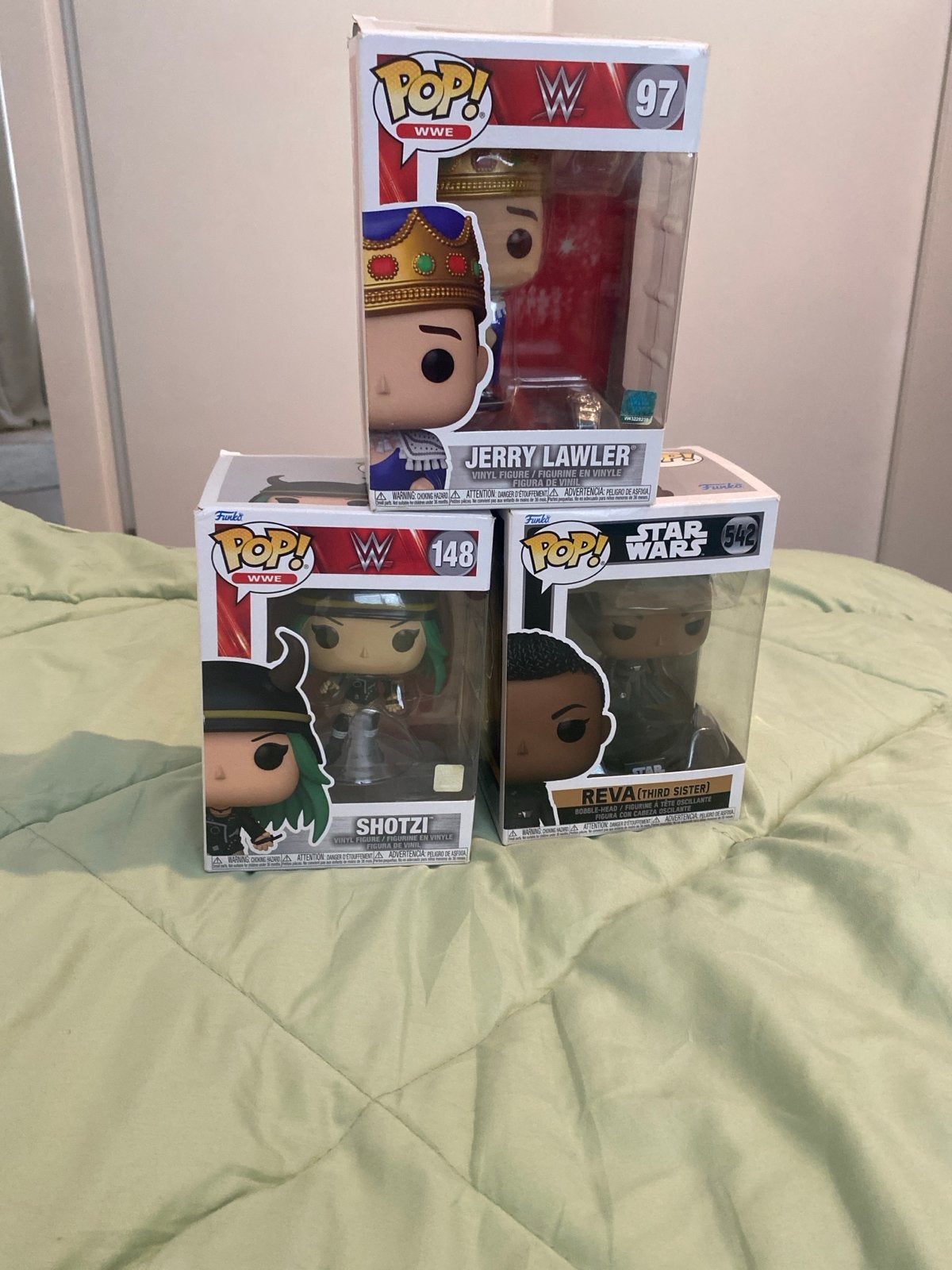 Funko Pop! WWE & Star Wars Figuren - Jerry Lawler, Shotzi, R, Ophalen of Verzenden, Nieuw
