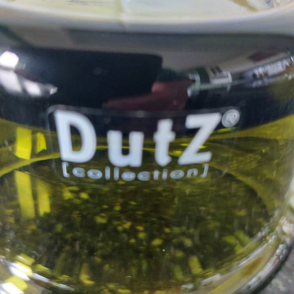 DutZ Collection donkergroene kandelaar, Ophalen of Verzenden, Glas, Kandelaar