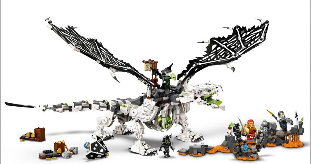 LEGO Ninjago 71721 Schedeldraak - zeldzame set, Kinderen en Baby's, Speelgoed | Duplo en Lego, Lego, Ophalen of Verzenden, Zo goed als nieuw