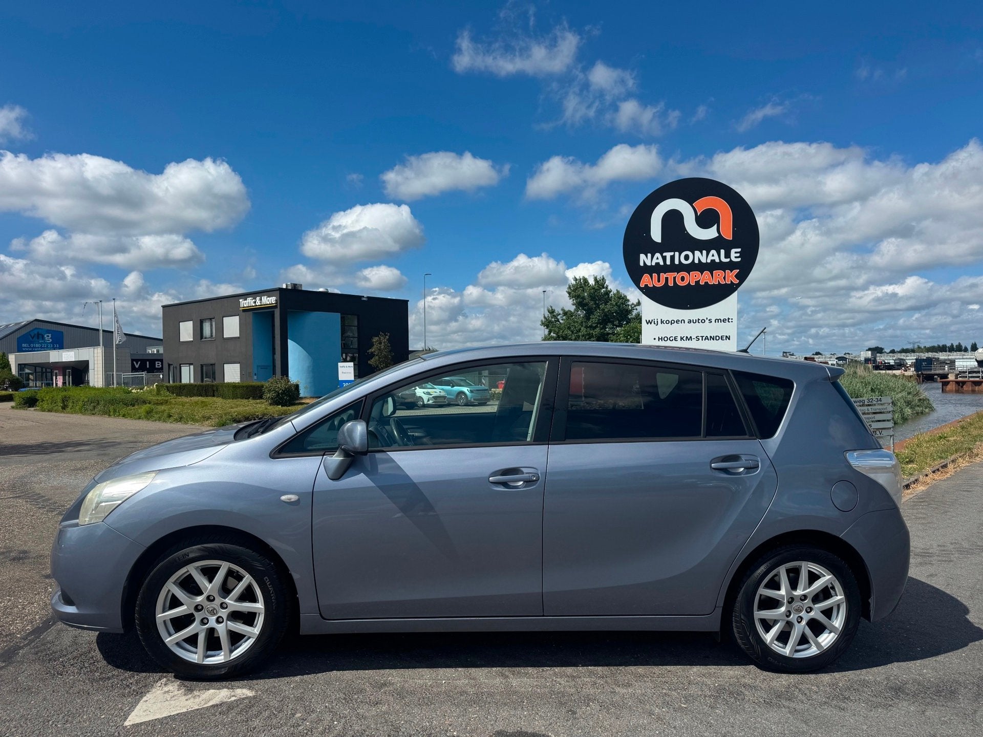 Toyota Verso | 2009 | 1.8 VVT-i Panoramic 7p. | Automaat | A, Auto's, 450 kg, Gebruikt, 4 cilinders, Blauw