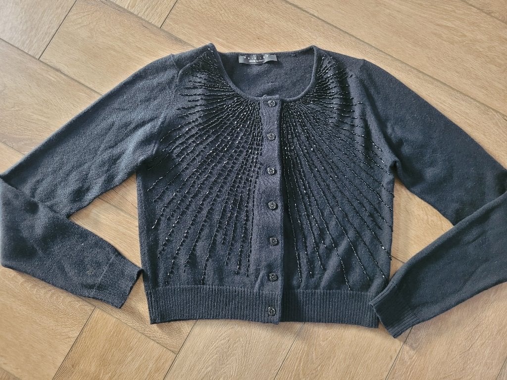 Prachtig vestje van Twin-Set (Simona Barbieri), maat S, Kleding | Dames, Zwart, Ophalen of Verzenden, Zo goed als nieuw, Maat 36 (S)