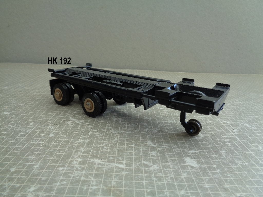 lion container chassis 2 as, Ophalen of Verzenden, Zo goed als nieuw, Bus of Vrachtwagen, Lion Toys
