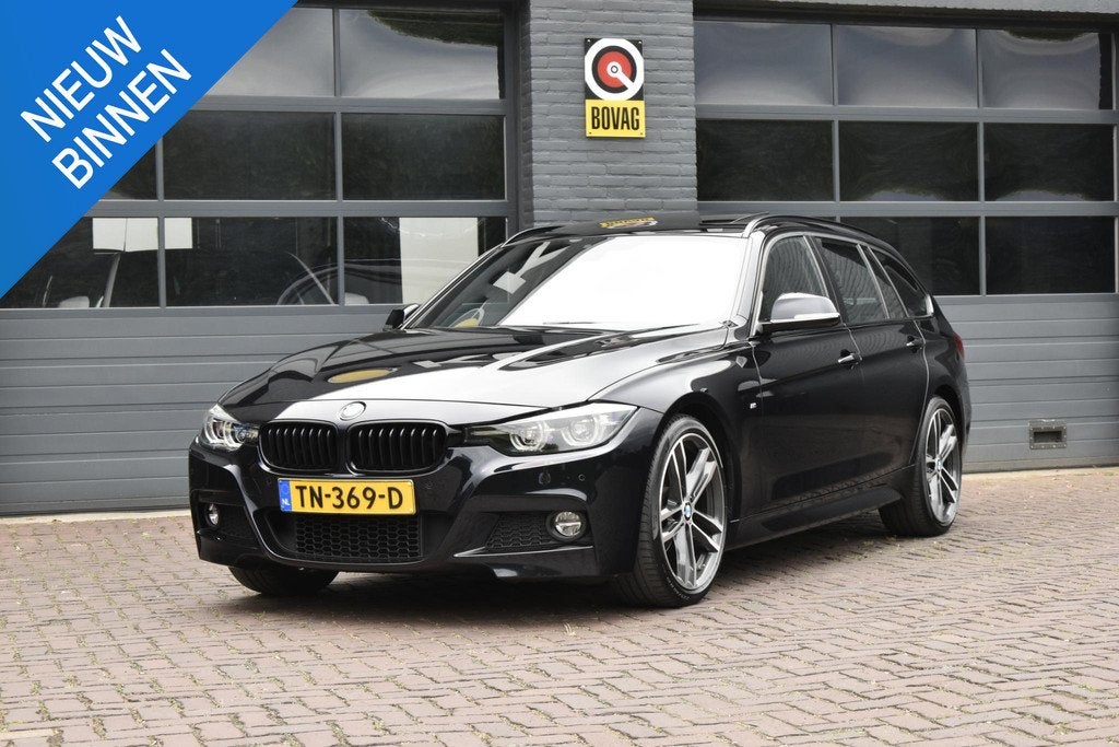 BMW 3-serie Touring 320i M-Sport Edition, Auto's, Achterwielaandrijving, 4 cilinders, Zwart, 184 pk