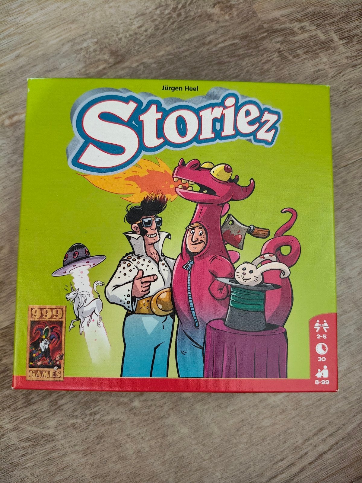 Storiez 999 games, Vijf spelers of meer, Ophalen of Verzenden, Zo goed als nieuw, 999games