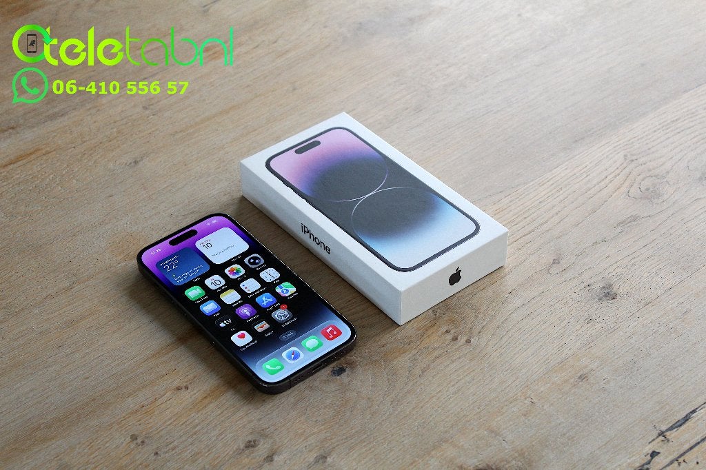 iPhone 14 Pro - 128GB - Deep Purple | Zeer netjes | Garantie, Telecommunicatie, Mobiele telefoons | Apple iPhone, 89 %, Apple
