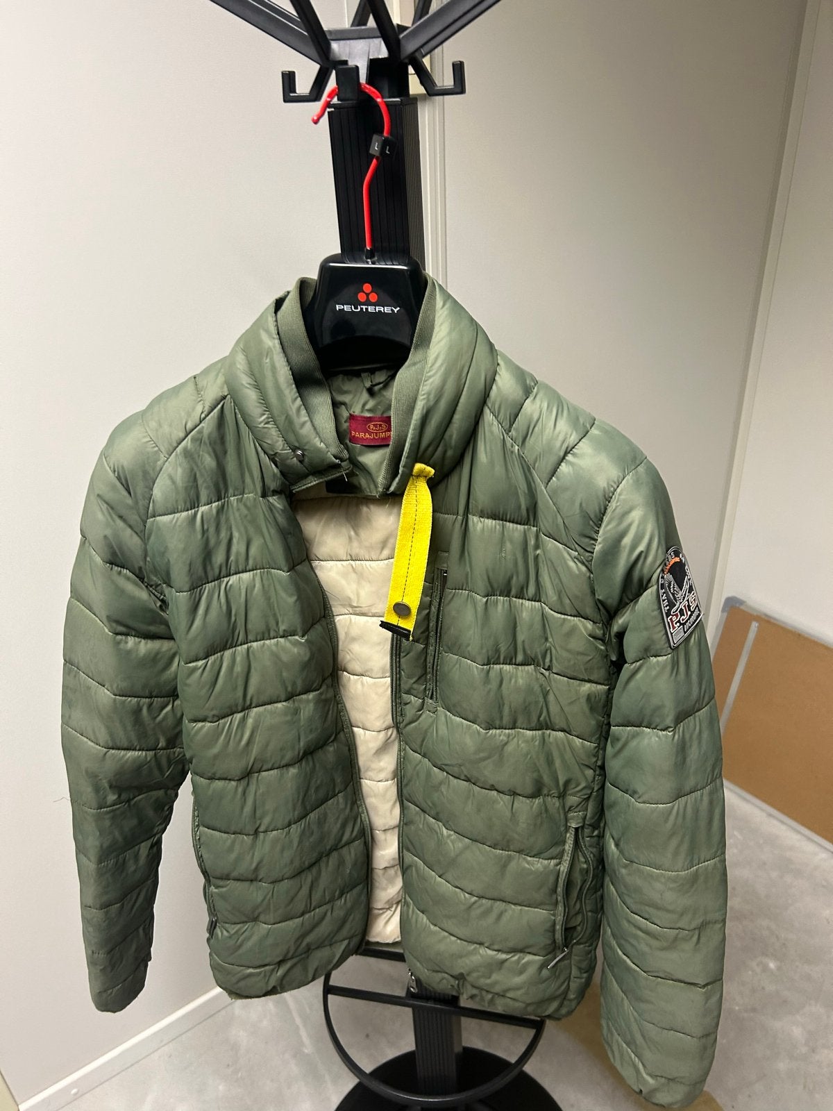 Parajumpers heren jas - Groen - Maat L, Ophalen of Verzenden, Zo goed als nieuw, Maat 52/54 (L), Groen