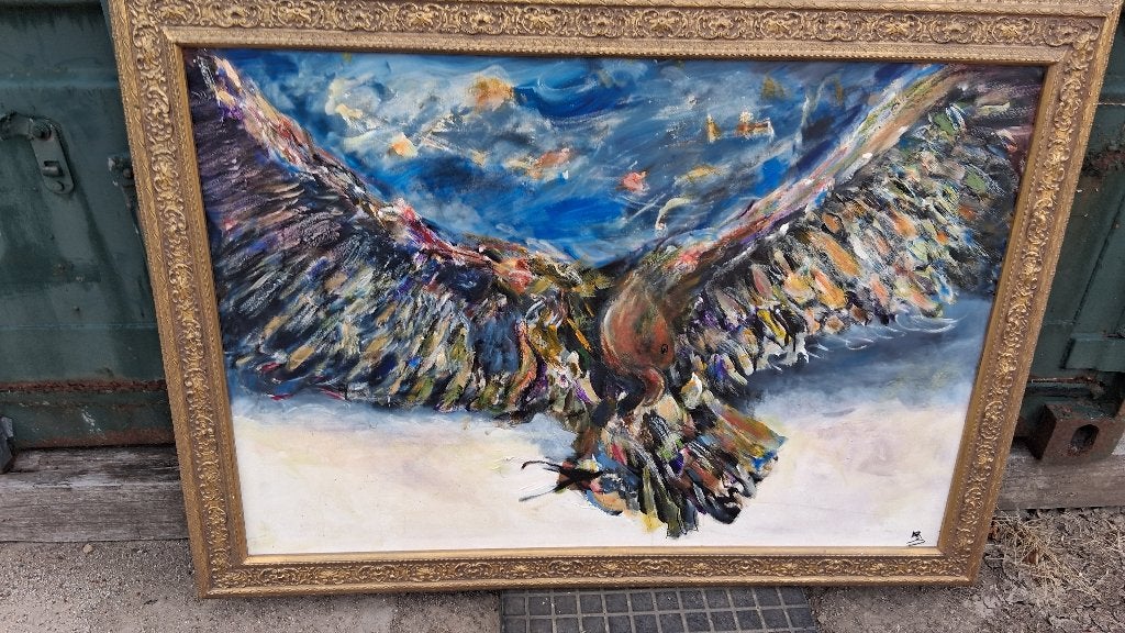 schilderij, Antiek en Kunst, Ophalen, Dieren