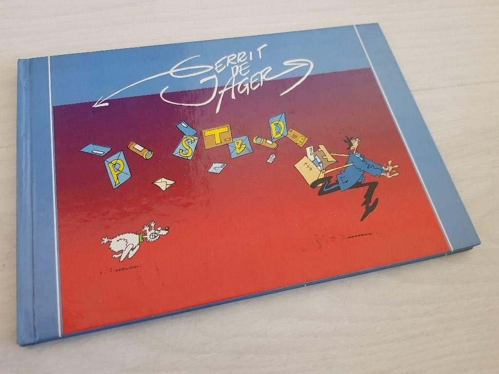strip Postbode, Gelezen, Gerrit de Jager, Eén stripboek, Ophalen of Verzenden