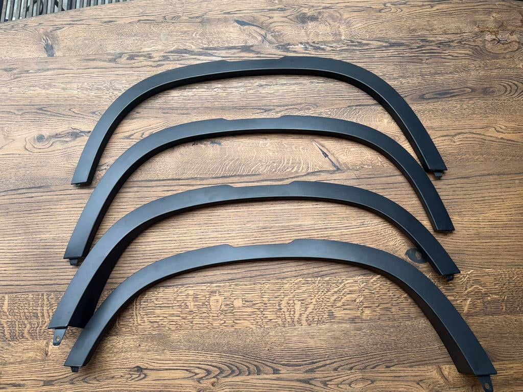 Sierlijst Defender 90 - matte zwart wielkast sierlijst set, Ophalen of Verzenden, Nieuw
