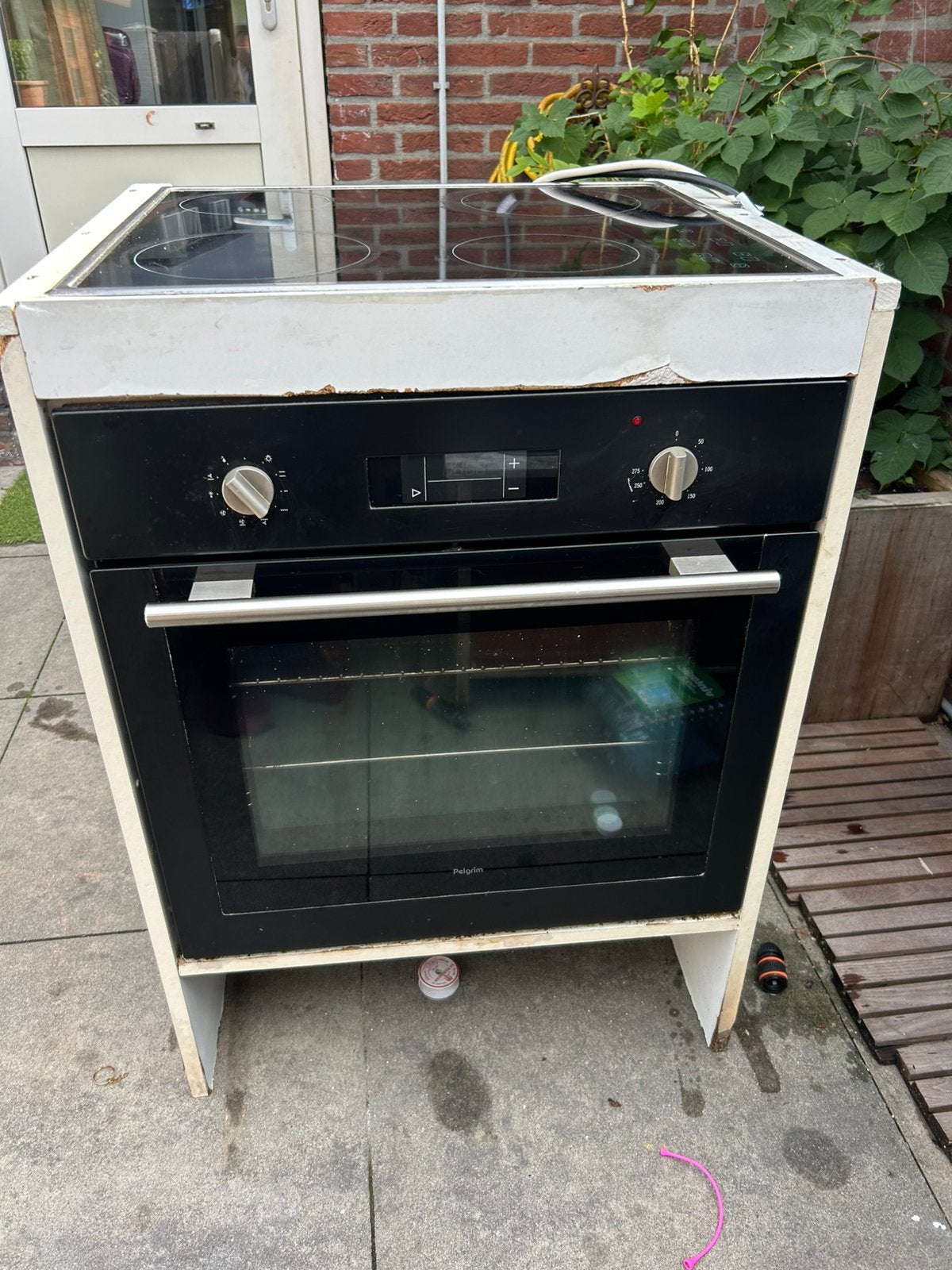 Pelgrim oven en elektrische kookplaat, Ophalen of Verzenden, Zo goed als nieuw