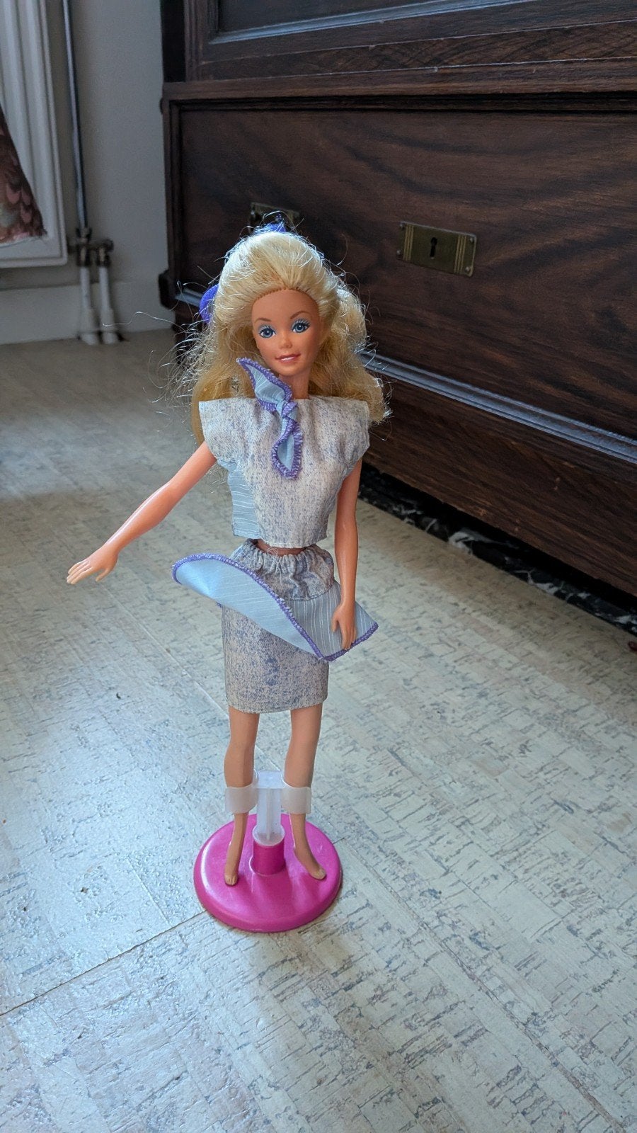 Vintage Barbiepop jaren 80- Barbie Jeans Collectie 1988/1989, Ophalen of Verzenden, Gebruikt, Barbie