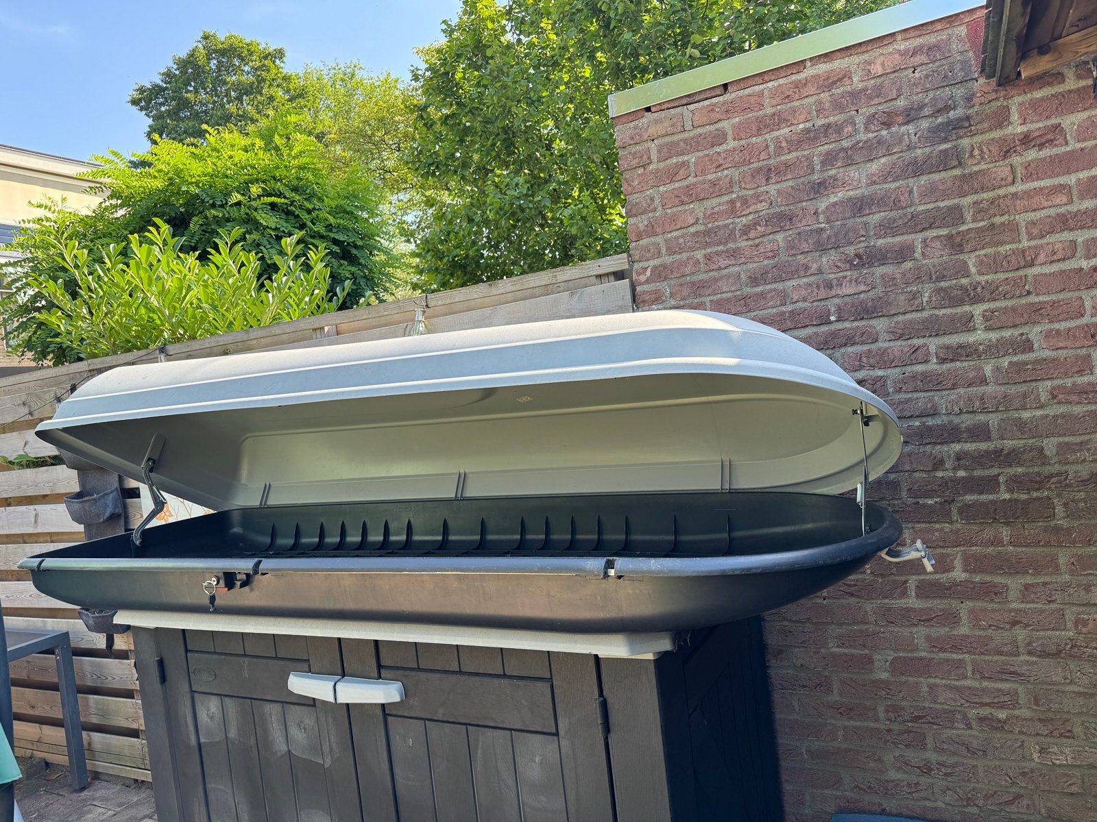 Dakkoffer 500l 220x70x34, Ophalen, Gebruikt