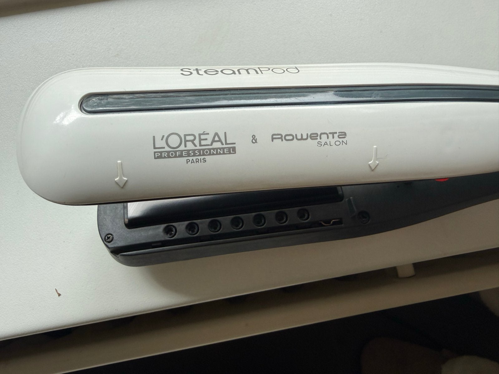 L'Oréal & Rowenta Salon Steampod Stijltang 4, Ophalen of Verzenden, Zo goed als nieuw