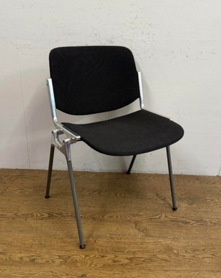 26 castelli design vintage stapel retro stoel stapelbaar set, Ophalen of Verzenden, Stof, Vijf, Zes of meer stoelen