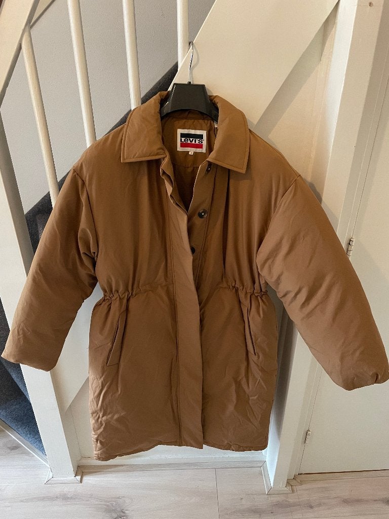 Levi’s dames winter jas - Maat M - Nieuw!, Maat 38/40 (M), Bruin, Nieuw, Ophalen of Verzenden