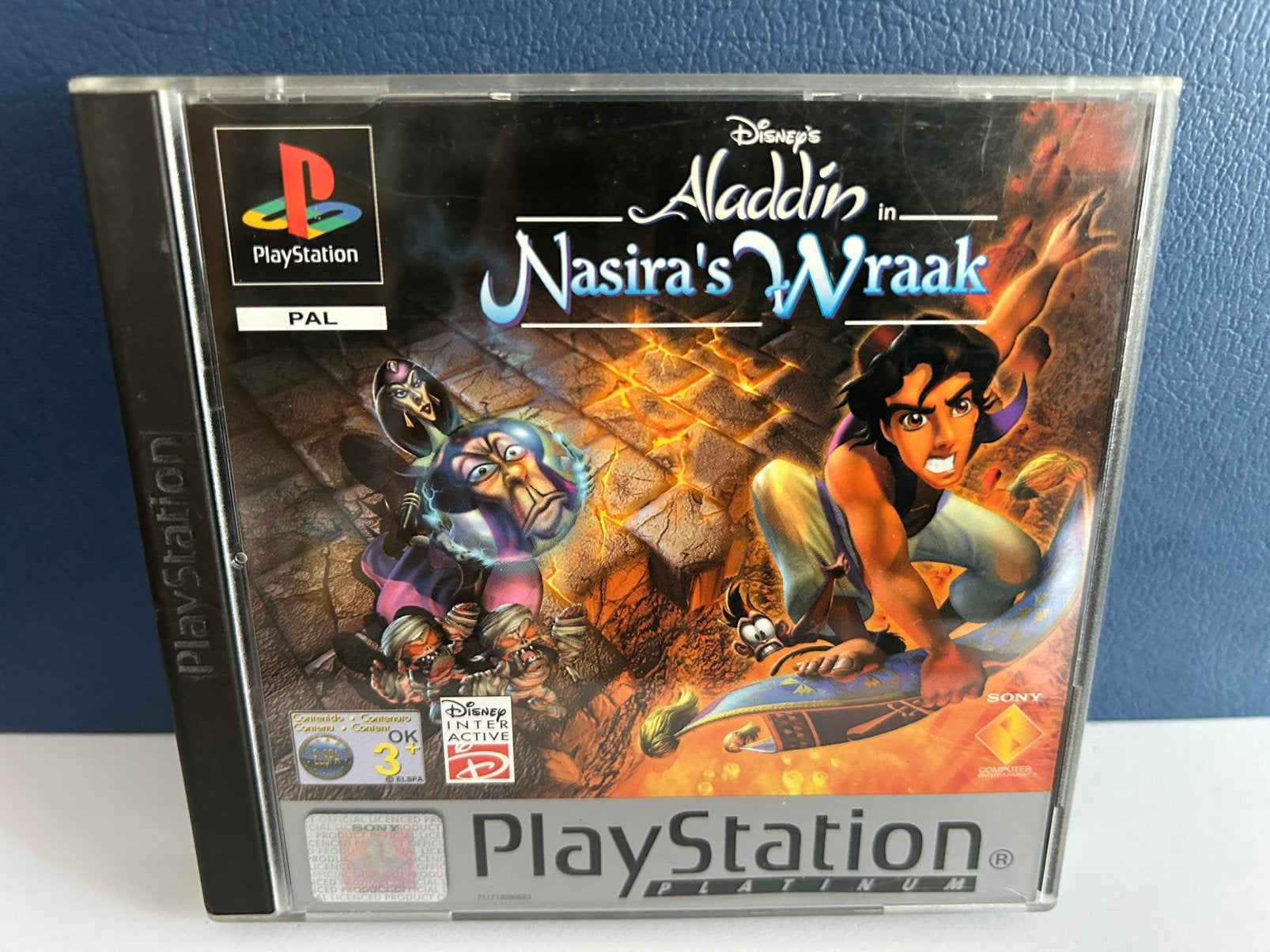 Disney’s Aladdin Platinum / Playstation 1 / PS1 ps1, Spelcomputers en Games, Games | Sony PlayStation 1, Avontuur en Actie, 1 speler