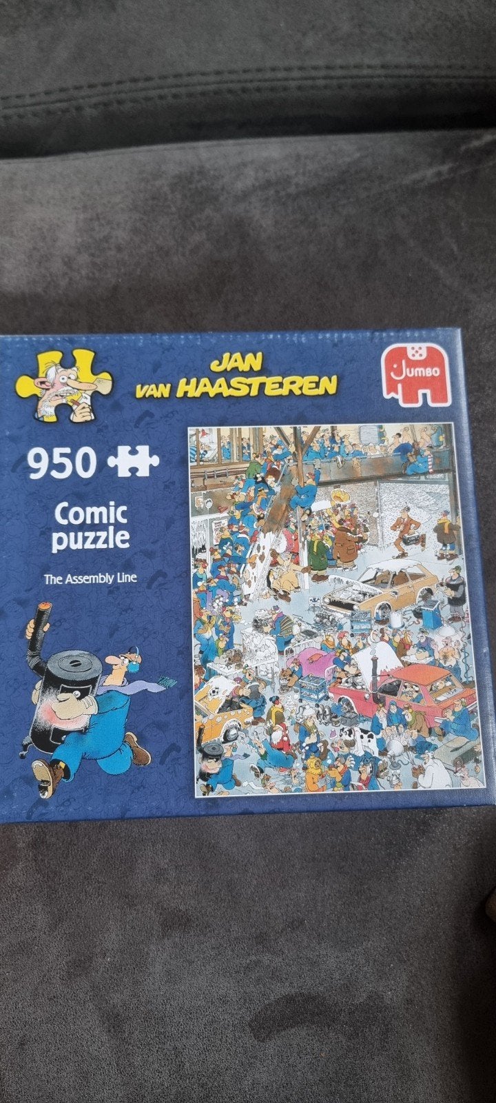 Jan van Haasteren Comic Puzzel - The Assembly Line, Ophalen, 500 t/m 1500 stukjes, Gebruikt, Legpuzzel