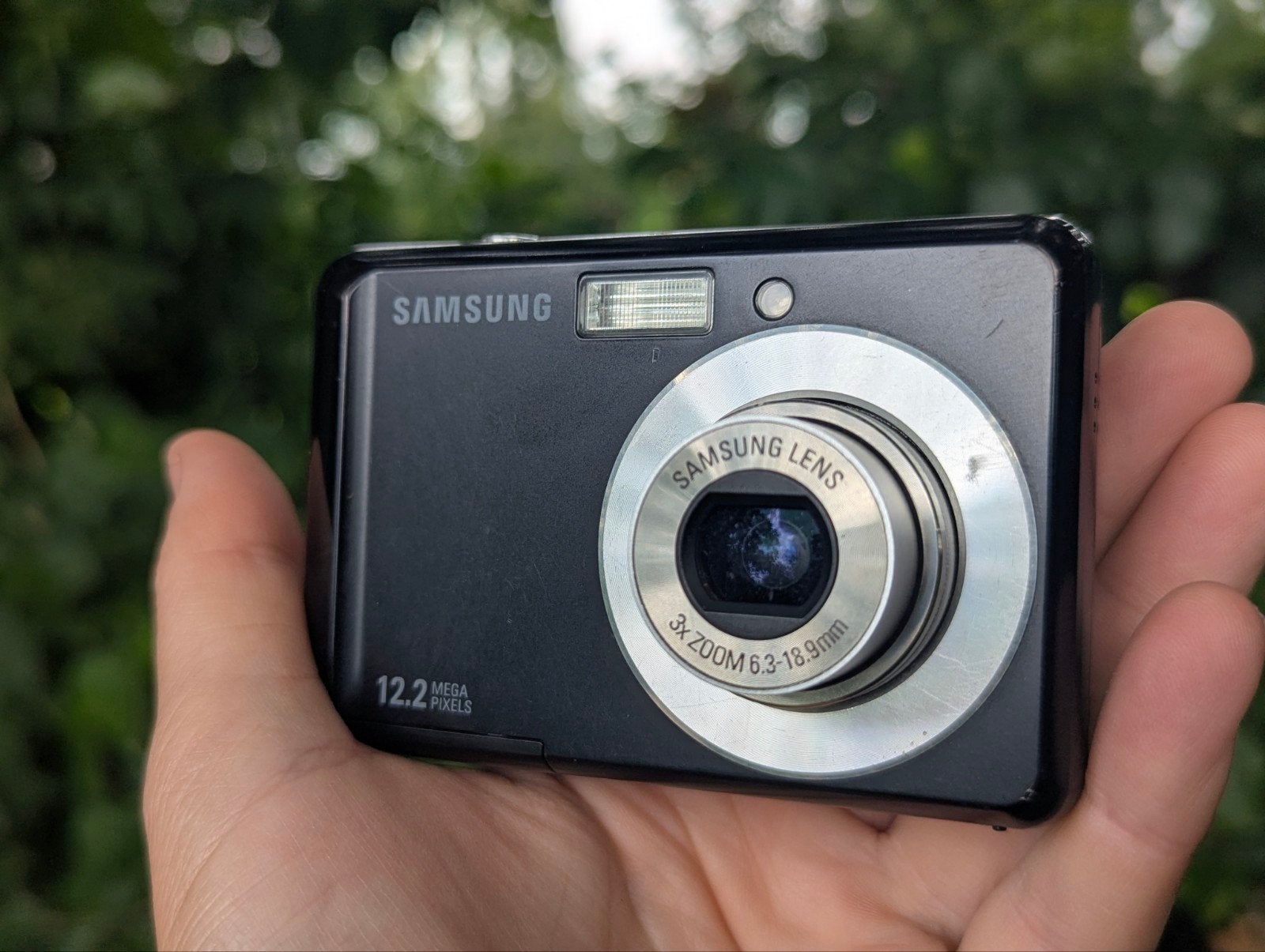 Samsung ES17 Compact Camera 12.2 MP met 3x optische zoom, Gebruikt, Compact, Ophalen of Verzenden, Samsung