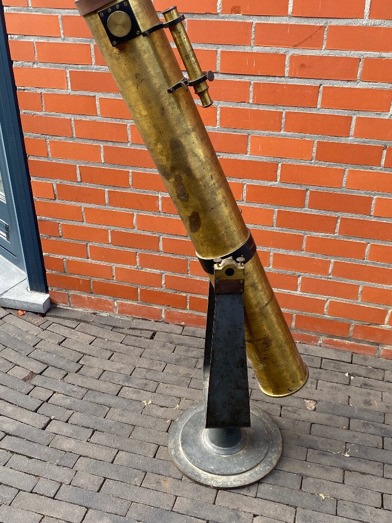 Antieke telescoop secretan, Ophalen of Verzenden