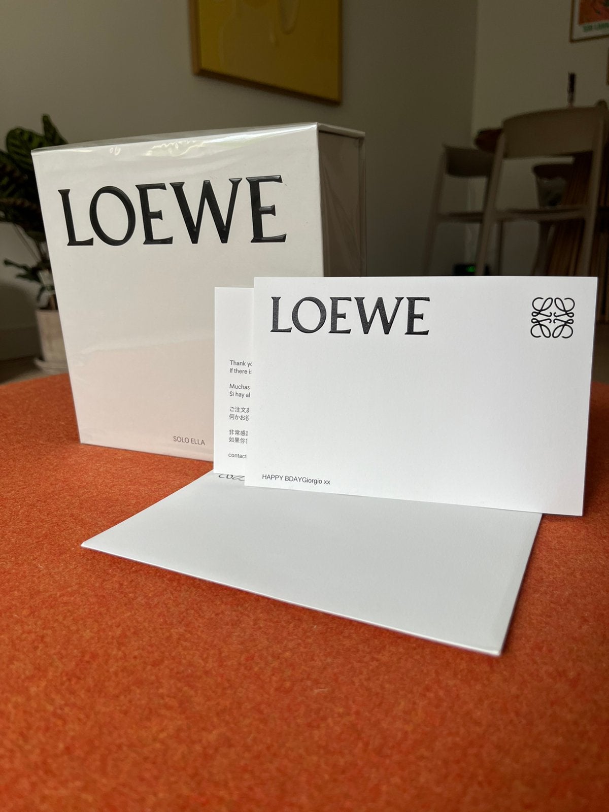 Loewe Solo Ella Eau de Parfum Sealed Gift Set, Ophalen of Verzenden, Nieuw