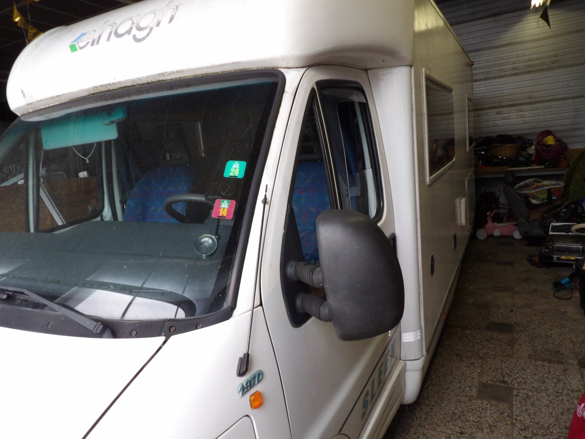 Fiat 230 BNMCC elnagh sleek typ 230 lang 541 motor 2.0, Douche, Bedrijf, Diesel, Fiat