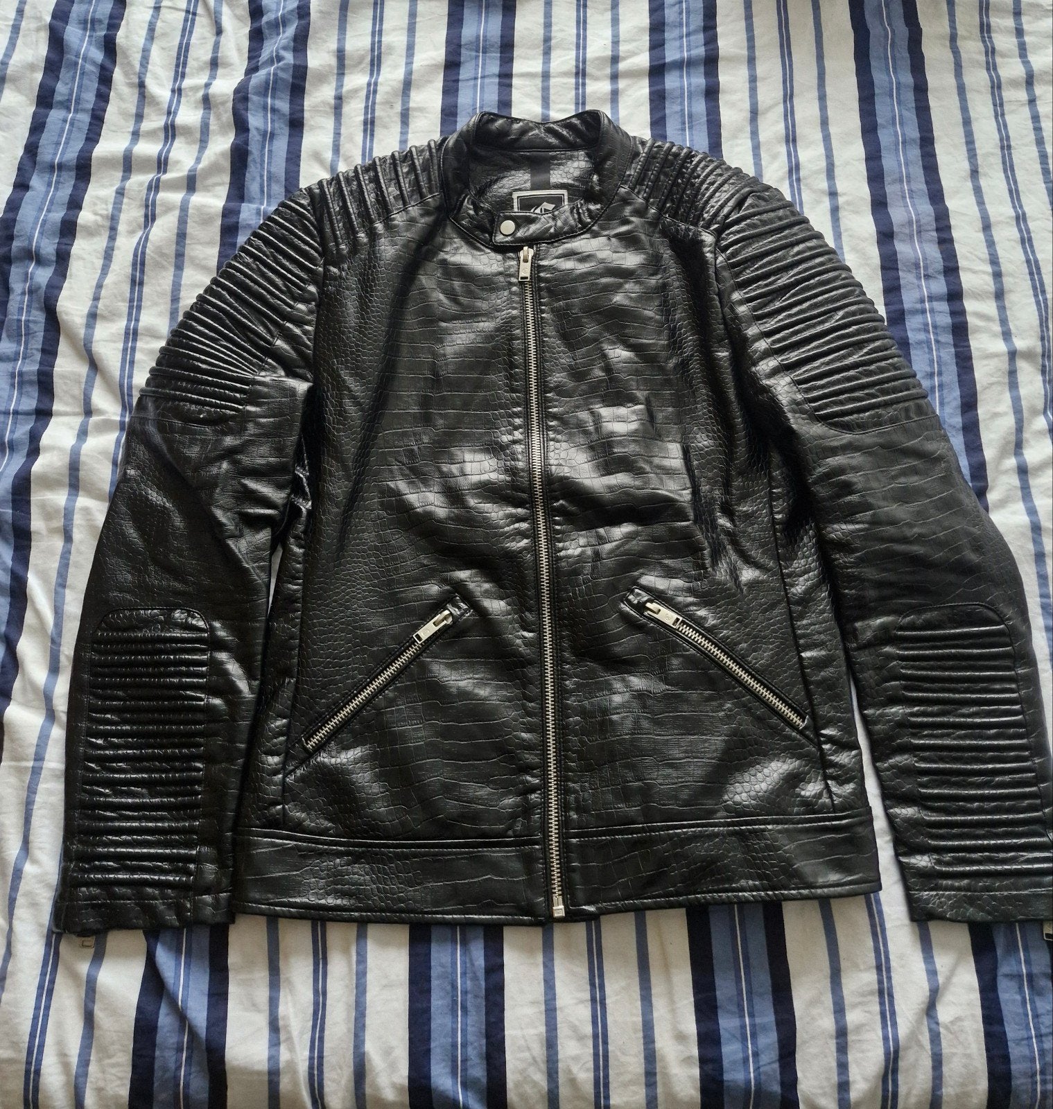 Cool cat jasje leder look, Ophalen of Verzenden, Zo goed als nieuw, Zwart