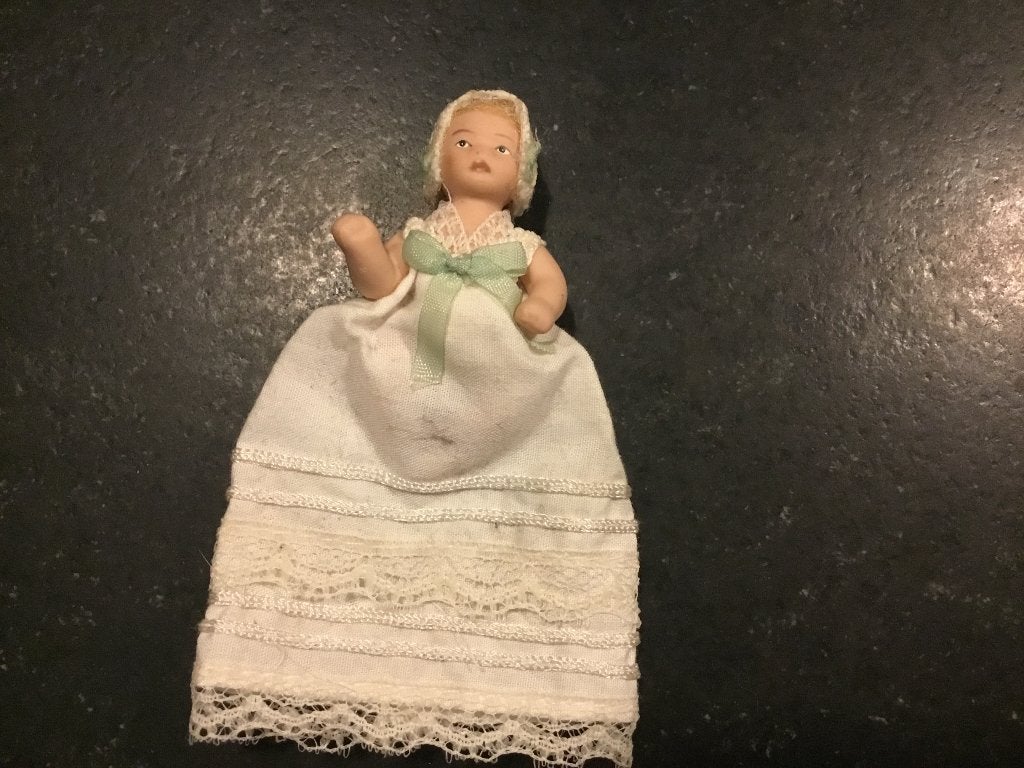Poppenhuispopje., Ophalen, Gebruikt, Pop