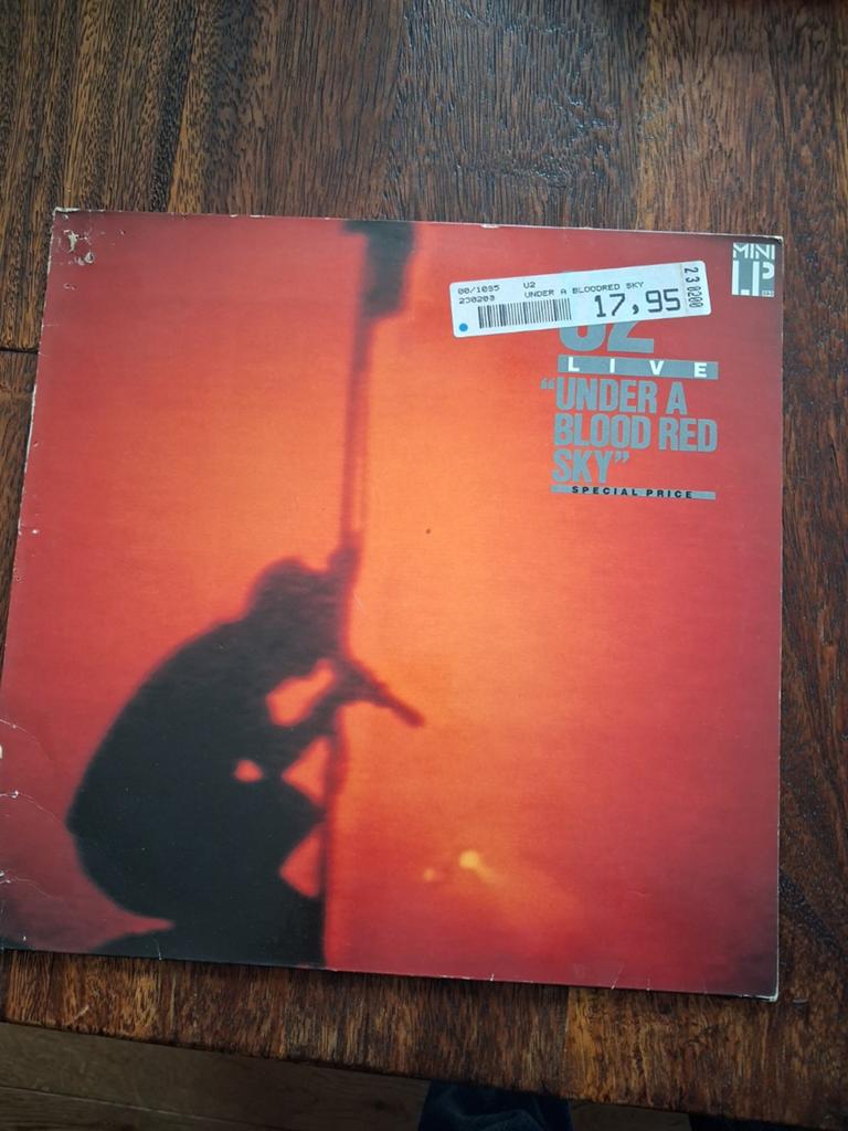 U2 - Under a Blood Red Sky (Mini LP), Ophalen of Verzenden, 1980 - 1989, Gebruikt, 12 inch