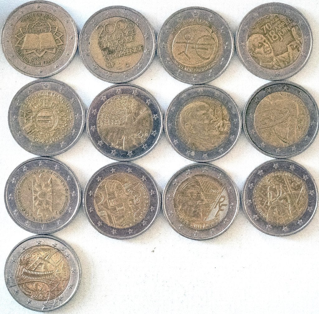 Speciale 2-euro herdenkingsmunten Frankrijk 2, Postzegels en Munten, Munten | Europa | Euromunten, Verzenden, Frankrijk, 2 euro