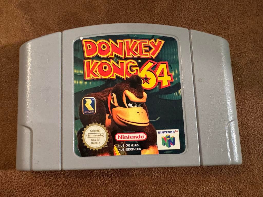 Donkey Kong 64 - Nintendo 64 (N64) - Klassieke Platformer, Spelcomputers en Games, Games | Nintendo 64, Gebruikt, Platform, 1 speler