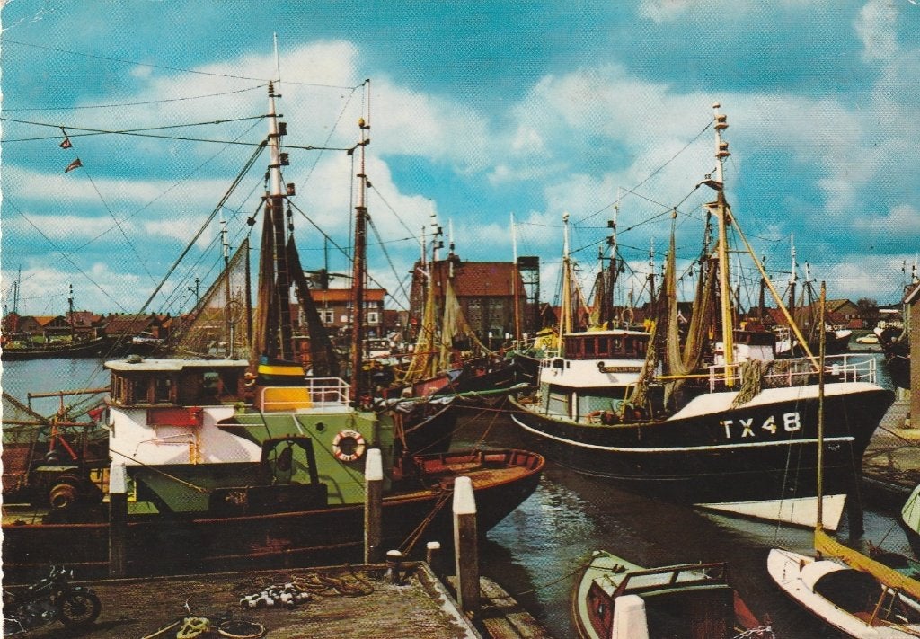 OUDESCHILD Haven, Verzenden, 1960 tot 1980, Gelopen, Waddeneilanden