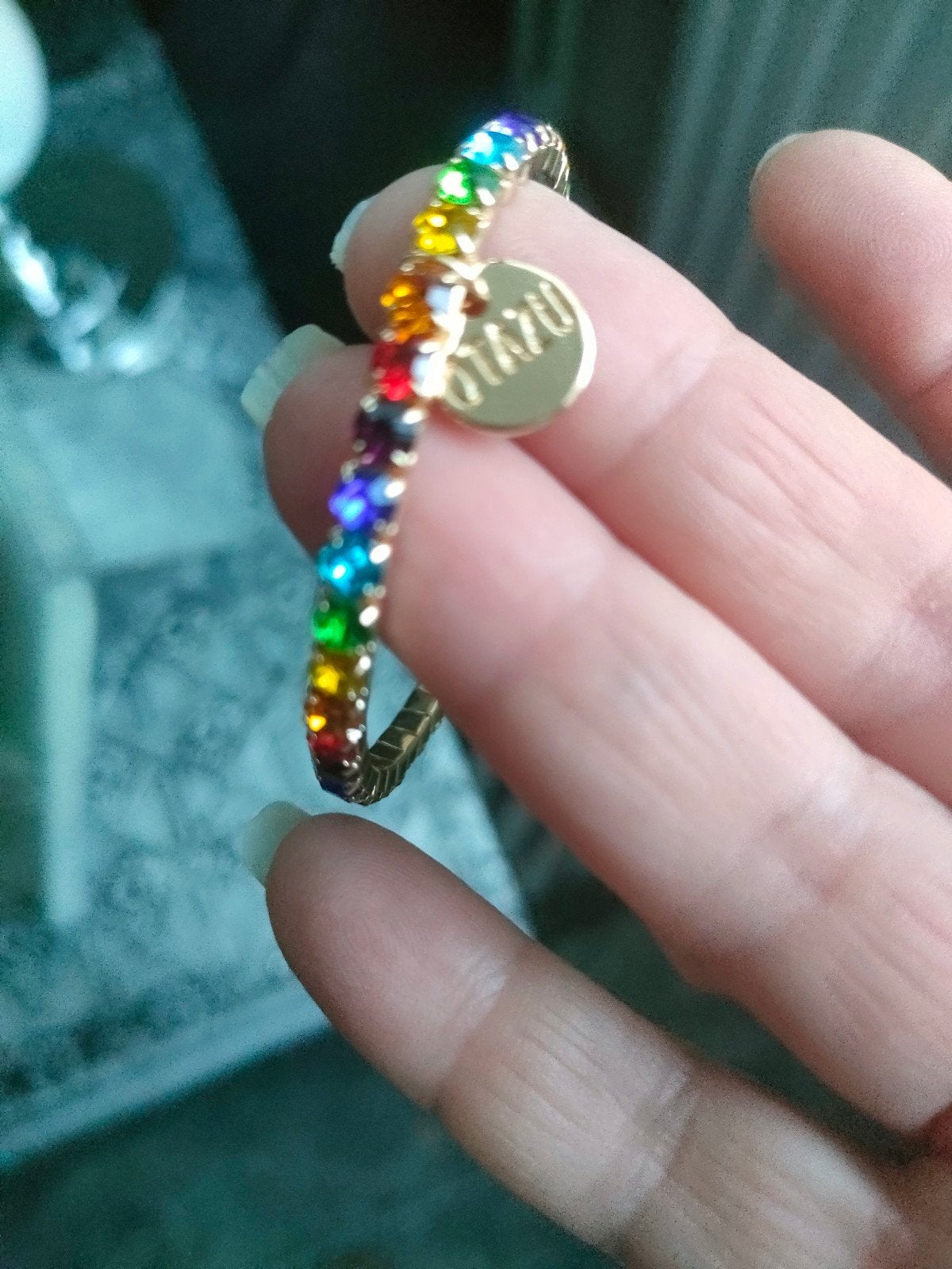 Otazu Armband Nieuw - Kleurrijke Kristallen, Ophalen of Verzenden, Nieuw, Overige kleuren, Overige materialen