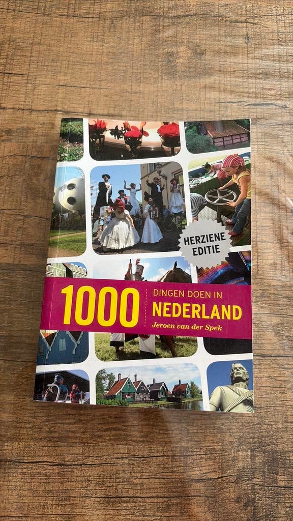Jeroen van der Spek - 1000 dingen doen in Nederland, Boeken, Europa, Ophalen of Verzenden, Zo goed als nieuw, Jeroen van der Spek