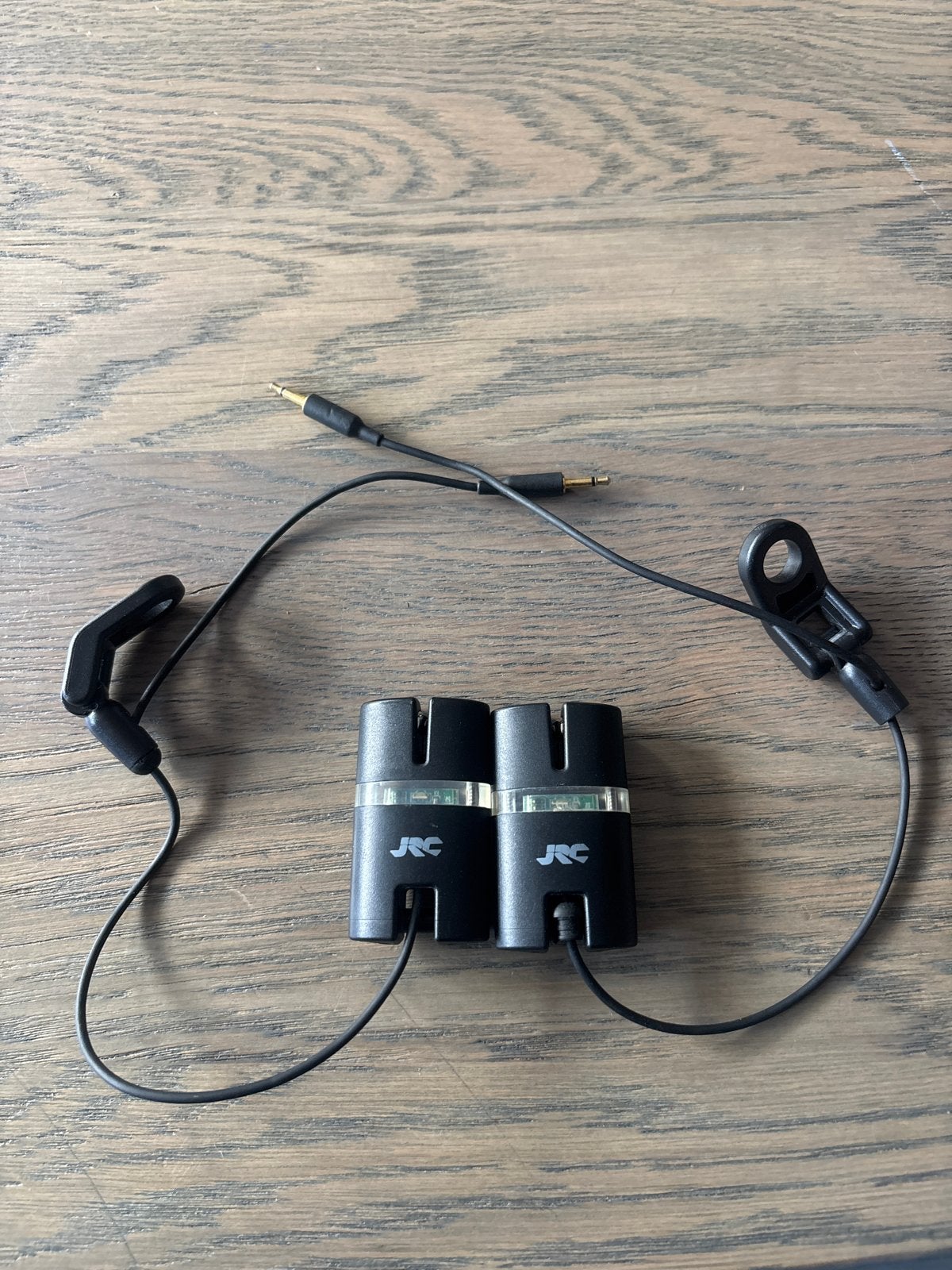 JRC hanger met verlichting., In-ear, Gebruikt, Microfoon, Zwart
