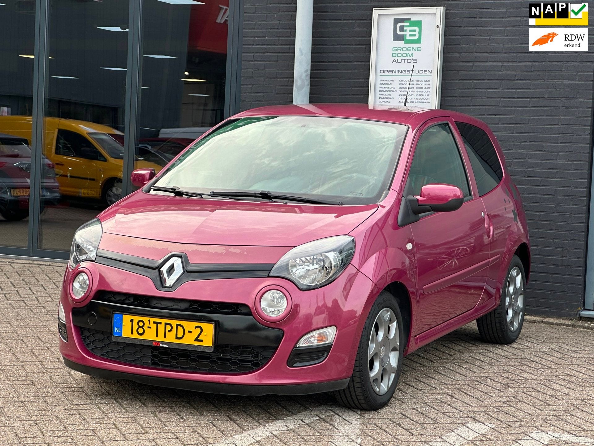 Renault Twingo 1.2 16V Collection/AIRCO/NETTE STAAT!, Voorwielaandrijving, Twingo, Gebruikt, 4 stoelen