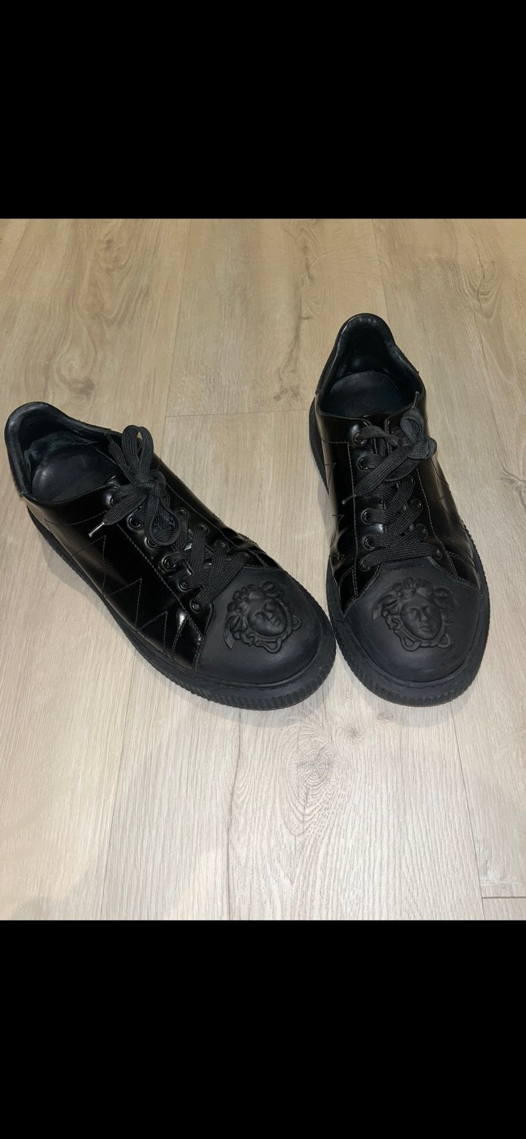 Versace schoenen maat 42, Ophalen, Zo goed als nieuw, Zwart