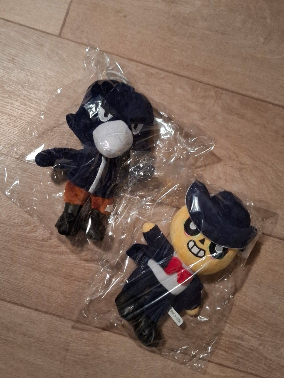 Brawl Stars knuffel Poco en Crow, Overige merken, Overige karakters, Overige typen, Nieuw