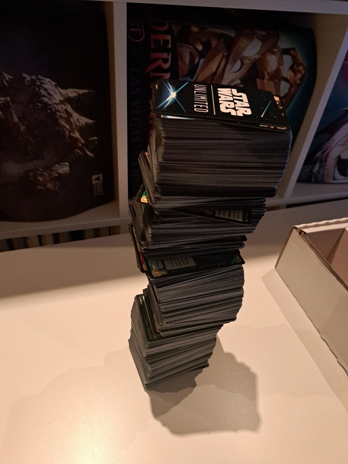1000 star wars unlimited kaarten, Ophalen of Verzenden, Actiefiguurtje