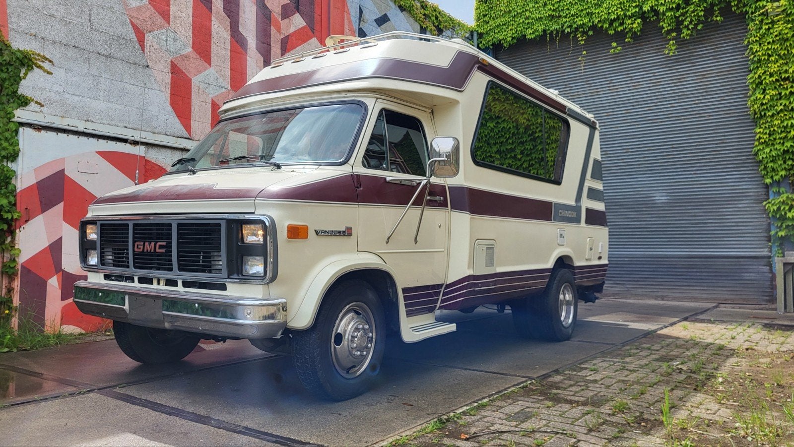 GMC Vandura 1987 Chinook Camper Amerikaanse vintage Oldtimer, Caravans en Kamperen, Chemisch toilet, Afzuigkap, Tot en met 2, Bedrijf