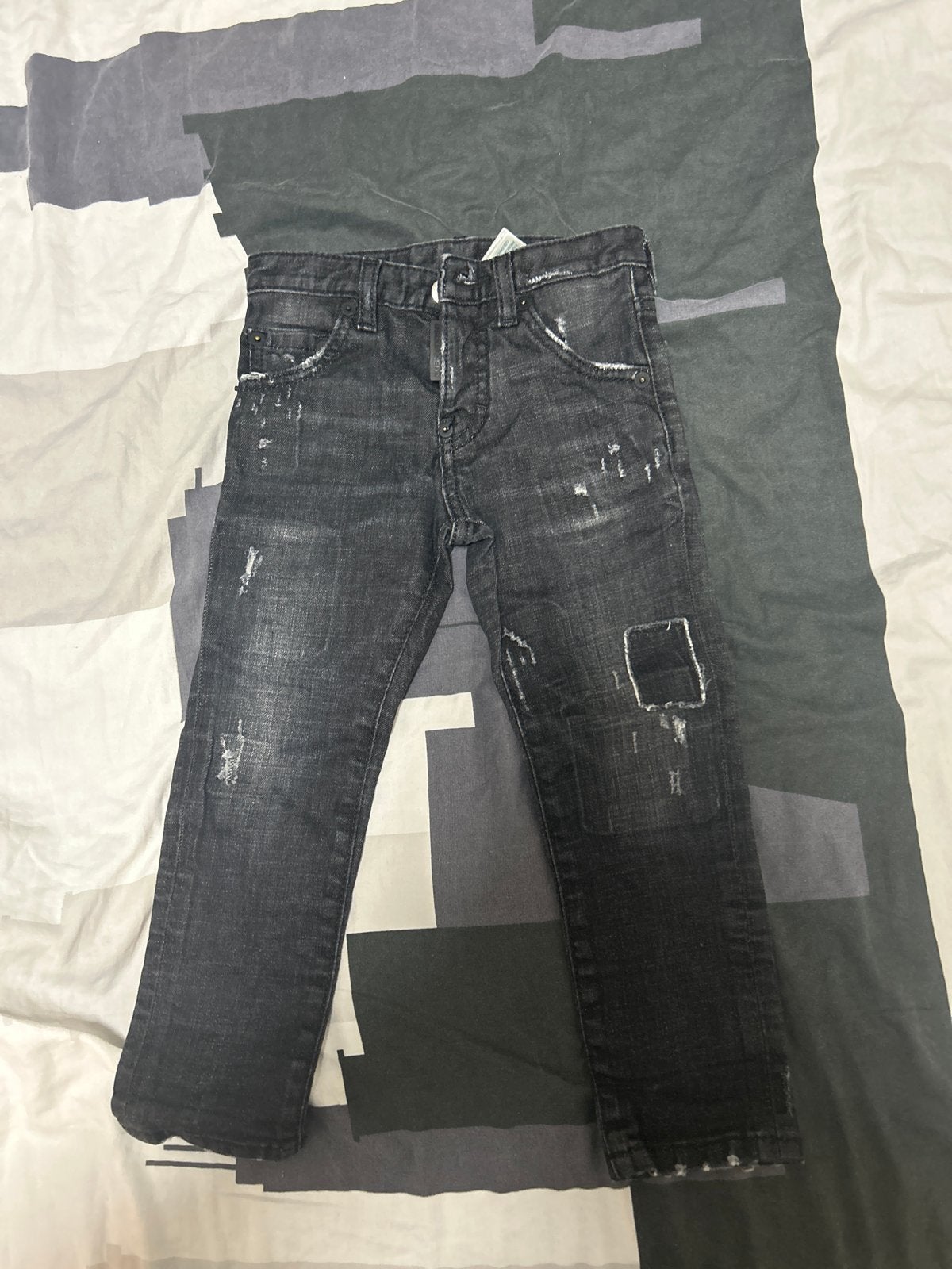 Dsquared2 Kinderjeans - Zwart, Ophalen of Verzenden, Gebruikt, Jongen of Meisje
